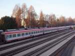  Bremsprobe f�r ABmz(61813090035-9) sowie drei weitere Bmz, welche soeben am ...