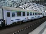 PKP Bnouz-Wagen 61 51 21-90 035-6 im Berlin-Warschau-Express,am 12.Juni 2011,nach ...