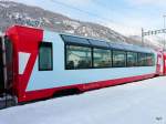RhB - Personenwagen 1 Kl. Ap 1315 in Samedan am ...