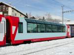 RhB - Personenwagen 2 Kl. Bp 2531 in Celerina am ...