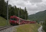 Regio nach Pontresina am 12. August 2010 bei Cinuos-chel-Brail. ... Regio nach Pontresina am 12. August 2010 bei Cinuos-chel-Brail. ...