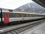 Personenwagen SBB - Personenwagen 1 Kl. Apm  61 85 10-90 232-2 im Bahnhof Chur am 04.12.2009