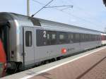 SBB Gro�raumwagen eingereiht in den EC 7 nach Chur. Hier ...