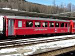 RhB - 2 Kl. Personenwagen B 2313 in Pontresina am ... RhB - 2 Kl. Personenwagen B 2313 in Pontresina am ...