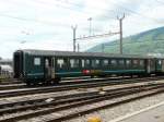 Personenwagen SBB - 2 Kl. Personenwagen B 50 85 20-34 638-0 in Biel am 12.05.2010