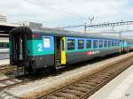Personenwagen SBB - Personenwagen 2 Kl. B  50 85 20-34 555-6 in Biel am 21.05.2010