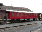 ST - Personenwagen B 4 abgestellt im Bahnhofsareal von ... ST - Personenwagen B 4 abgestellt im Bahnhofsareal von ...