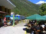 Bahnhof von Aguas Calientes