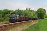 ST44-1207 mit Kohlezug bei ...  Mirko Kiefer 08.07.2011