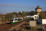 Vogtlandbahn VT13 (642 313/813), als 83176 nach Gera Hbf, bei ...