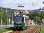 TW 232 als Linie 5 zwischen Elsterbr�cke und Tunnel. Aufgenommen ...
