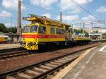 Fahrleitungsturmtriebwagen am 31.Juli 2010 in Szczecin Glowny.