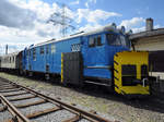 Schneepflug und -fräse 411S im Eisenbahnmuseum Warschau (August 2011)