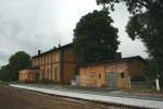 renovierter Hausbahnsteig im Bahnhof Wezyska. Zustand 04.07.2008