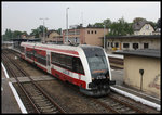 SA 134-008 fuhr am 19.05.2016 um 16.56 Uhr in Wolsztyn nach Wagrowiec ab.