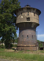 Wasserturm in Lauban. (Luban Slaski) 09.06.2017  14:19 Uhr.