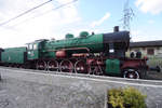 Die Dampflokomotive Os24 (BR 33.2) im Eisenbahnmuseum Warschau (August 2011)