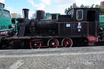 Die Dampflokomotive TKh1 (Preußische T3) im Eisenbahnmuseum Warschau (August 2011)