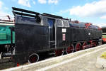 Die Dampflokomotive TKZ im Eisenbahnmuseum Warschau (August 2011)