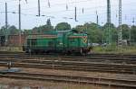 SM 42-608 am 28.08.2008 im DB Bahnhof Guben