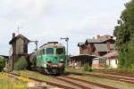 ST43 258 Ausfahrt Forst (Lausitz) 14.08.2008