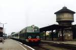 SU45-253 mit D 82100 Kostrzyn-Lublin auf Bahnhof Kostrzyn am 18-7-2005.