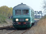 SN61-168 war ein besonders interessanter Gast auf der Dampflokparade in Wolsztyn. Von diesen 108 km/h schnellen Dieseltriebzügen wurden in den Jahren 1960-1975 111 Stück gebaut. 30.4.2016