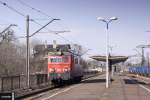 3E/1-045der DB Schenker Rail Polen in Bieruń Nowy(Oberschlesien)am19.03.2015.