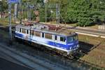 PKP IC Altbaulok EP07 1069 140 012-2 am 14.07.18 in Poznan Glownly (Polen) von einer Brücke aus fotografiert