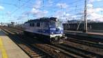 EP07-351 in Bahnhof Warszawa Wschodnia, 5.01.2020