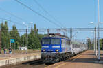 EP07-534 erreicht mit ihrem IC nach Bielsko Biala den Bahnhof Koszalin. 07.08.2021 