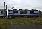 91 51 1150 031-9, EP 09 026 mit einem PKP IC aus Opole kommend auf dem Weg nach Wroclaw. 18.10.2021 10:12 Uhr.