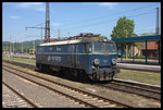 Der große Bahnhof Waldbrzych Glowny (Waldenburg)ist heute nur noch ein Schatten von einst.