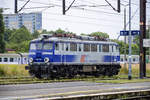 PKP EU07-005 am Bahnhof von Słupsk (Stolp) in Hinterpommern.