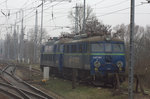 EU 07-065 und EU 20 (?) abgestellt Bahnhof Frankfurt Oderbrücke, aus dem IC aufgenommen.25.03.2016 10:52 Uhr.