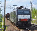 DB Cargo Deutschland AG mit der polnischen MRCE Dispo 189 459-1  [NVR-Number: 91 51 5170 033-2 PL-DISPO] und gemischtem Güterzug am 23.04.18 Bf.
