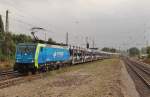 Am 2.September 2013 war PKP 189 804 in Elze(Han) mit viele Fiats auf Mosolf-Autowagen auf dem Weg Richtung Norden/Westen.