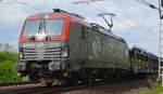PKO Cargo mit EU46-507/193-507 und PKW-Transportzug (leer) am 27.04.18 Berlin-Wuhlheide.