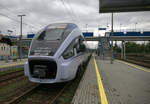 ED 161 -012a als PKP Intercity, in Zywiec (Slaskie). Das Fahrziel ist Białystok ...
Noch ist etwas Zeit zur Abfahrt.15.10.2020 14:17 Uhr.