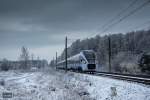 Dart 2 150 292-2(ED161-010) der PKP Intercity am 15.03.2016 bei Tychy(Tichau)