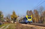 EN75 002 also Regionalbahn nach Tychy-Lodowisko bei Katowice-Brymw (31.10.2013)