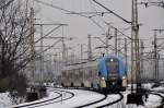 EN76 004 mit einer RB aus Katowice nach Tychy Lodowisko. In Katowice Ligota (05.04.2013)
