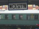 Reichsbahnwagen in Wolsztyn. 29.4.06