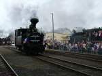 Die kleine Tenderlok 313.432 war als Gast aus Tschechien bei der Parade.
05/2010 Wolsztyn/Wollstein 

