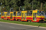 Konstal 805N Elin (mit Einholmstromabnehmer) - Wagen 2430 aufgenommen am 22.07.2016 in Lodz.