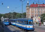 STRASSENBAHNBETRIEBE IN POLEN  Strassenbahn KRAKAU  Auf dem Strassenbahnnetz sind auch Gebrauchtwagen aus Wien, Düsseldorf und Nürnberg zu sehen.