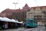 MPK Poznan Düwag GT8 Wagen 901 (ex Frankfurt) am 14.11.18 in Posen (Polen). Das Foto hat ein Freund gemacht und ich darf es hier veröffentlichen 