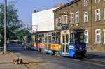 Gorzow 135 + 136, Ulica Generała Władysława Sikorskiego, 11.10.1991.