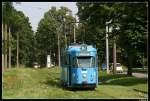 Wagen 255 (ex.Kassel 313) am Rondo Gdanskie. Aufgenommen am 12.08.10.