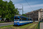 Krakau / Kraków

MPK E1 HW 145 + HB 545 als Linie 44, Plac Centralny, 22.05.2023
